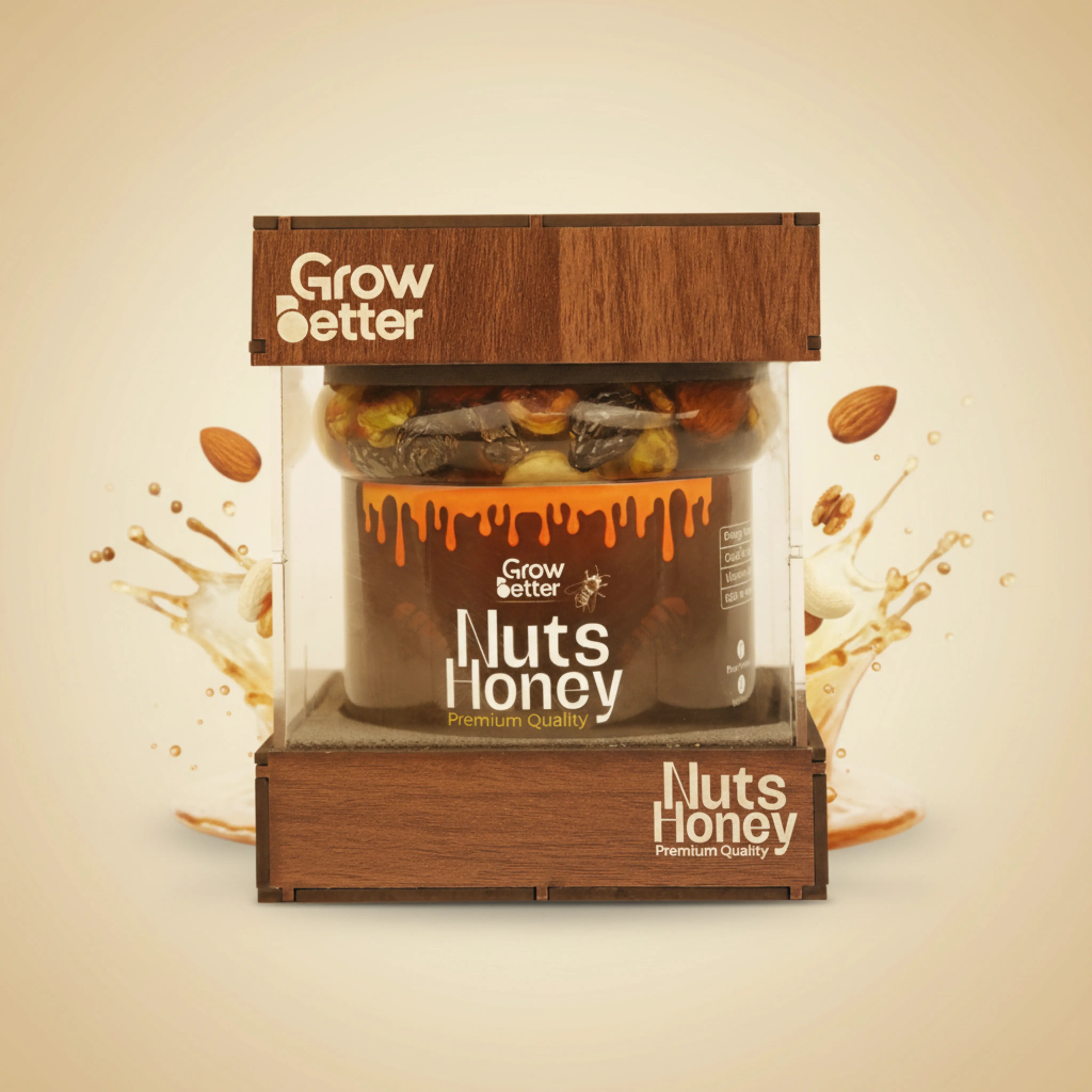 Nuts Honey with Ajwa Dates (600g)